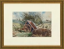 Arthur R. Bradbury (1892-1978) - Gerahmtes Aquarell, Der Bewährte Heuwagen