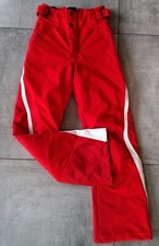 Bergfest Skihose, Damen, rot-weiß, Größe 38/ S, Skilehrer Skihose, neuwertig