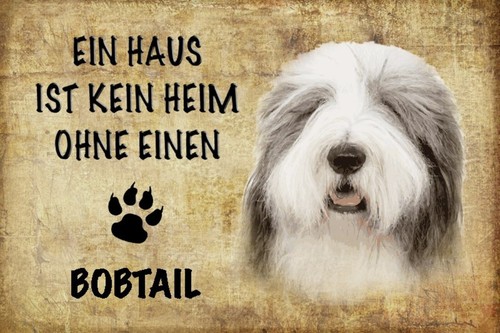 Blechschild 20x30 ein - blechschild, haus