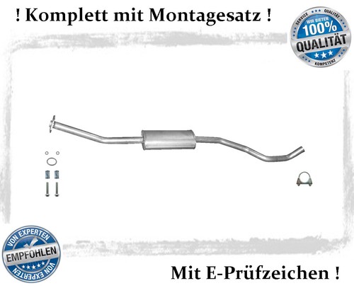Mittelschalldämpfer nissan - mittelschalldämpfer,