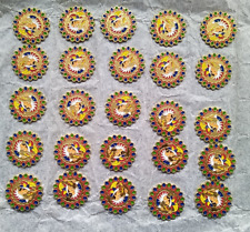 Faschingsorden, Posten mit 25 Stück, nur eine Sorte, Einzelgewicht 12,23 Gramm