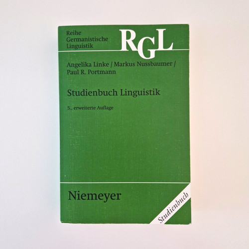 Studienbuch linguistik - studienbuch,