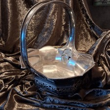 Jardiniere,  versilbert und