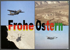 Bundeswehr - Feldpost 6437 a - RS  Afghanistan - HQ Kabul - Karte 2015 - Ostern