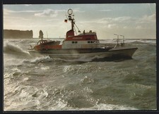 Seenotkreuzer Adolph Bermpohl in voller Fahrt, Ansichtskarte 