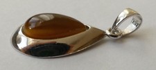 Anhänger tigerauge cabochon - anhänger,