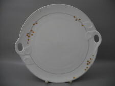 Hutschenreuther Tortenplatte FLEURON Chloé Decor Rivoli Kuchenteller Griffe