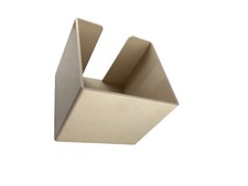 Kasten Box Behälter Kunststoff Zettel Käse Blättchen Klebe Organizer W. Germany