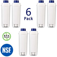 2 - 6 Wasserfilter für DeLonghi ESAM 4500 ESAM 3550.B ESAM 3200.S ESAM 3000.B