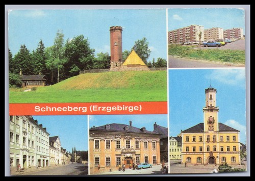 Ansichtskarte schneeberg - ansichtskarte, /