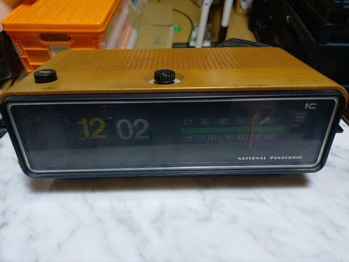 National panasonic flip - national, clock