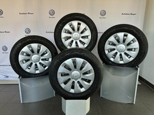 Original Skoda Stahl 15 Zoll Sommerkomplettradsatz für Fabia 4