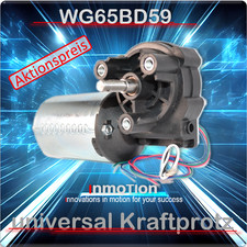 12V Gleichstrommotor Getriebemotor 60U/min, 40W Universell M8 Welle, WG65BD59-M8