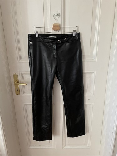 Black vegan leather - vegan, ladies