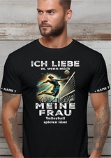 Lustiges Volleyballshirt Volleyball T-Shirt Trikot Geschenk Geburtstag Funshirts