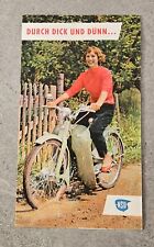 Original Prospekt NSU Quickly durch Dick und Dünn..,,