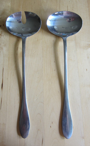 Tlg salatbesteck 30 cm - ,