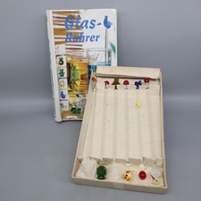 Vintage 6er Set Glas-Rührer mit Tieren ~ Mixer Stäbchen für Cocktail Longdrinks