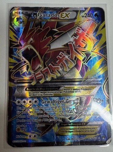 Pokemon mega garados - mega, ex