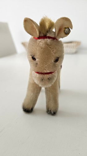 Steiff pony 13cm stofftier - pony,