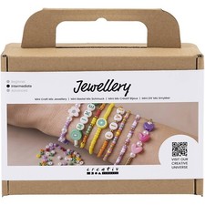 Mini Craft Mix Schmuck, Bunte Armbänder, 1 Packung