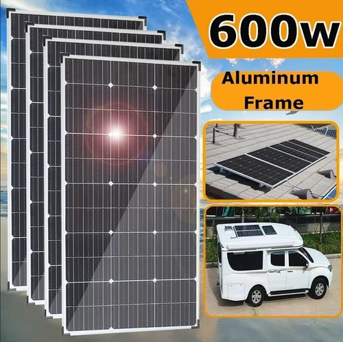 600w monokristallin solarpanel - 600w,
