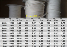 1-20mm Glasfaserdocht Docht