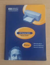 HP Deskjet 840C Handbuch --- (Handbuch für HP Deskjet 840C)
