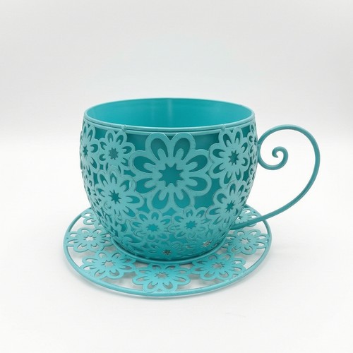 Kaffeetasse übertopf metall - kaffeetasse,