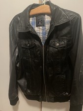 Peckott Herren Echt Lederjacke Gr. XL