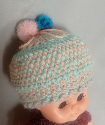 Mütze für kleine puppe - mütze,