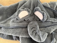 Kapuzenhandtuch Handtuch Grau