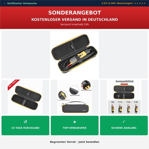 Rlsoco tasche für fluke t130 - rlsoco,