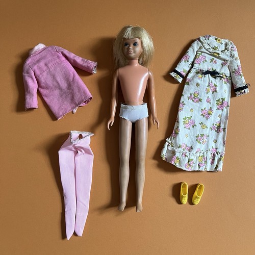 Barbie skipper mit outfit 70er - barbie,