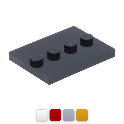 Lego platte 3x4 - 3x4, (88646)