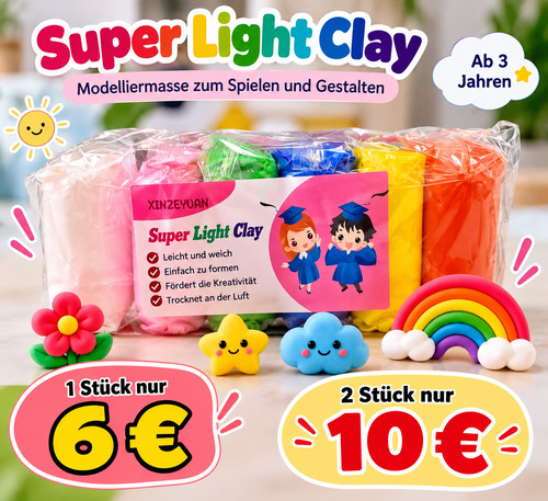Knete für kinder bunte - knete, –