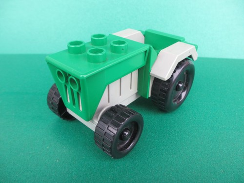Lego duplo traktor - duplo, grün