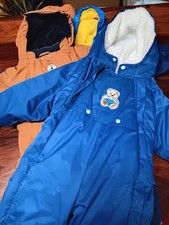 3x Winter Overall Baby 74 - 80