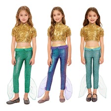 Kinder Mädchen Meerjungfrau