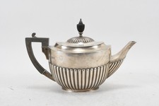 C26S88- Silber Sterling Kanne mit Holzgriffen