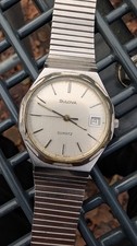 Vintage Bulova Quartz Mens