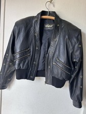 Vintage 90s Black Leather