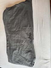 Spannbettlaken 90x190/100x200 cm anthrazit-grau - wie neu