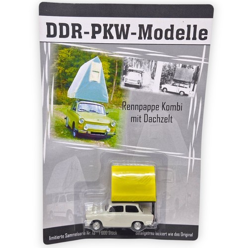 Trabant kombi mit dachzelt - trabant,