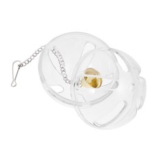  Papagei Futtersuche Ball Spielzeug Vogel Feeder Kunststoff Ball Spielzeug