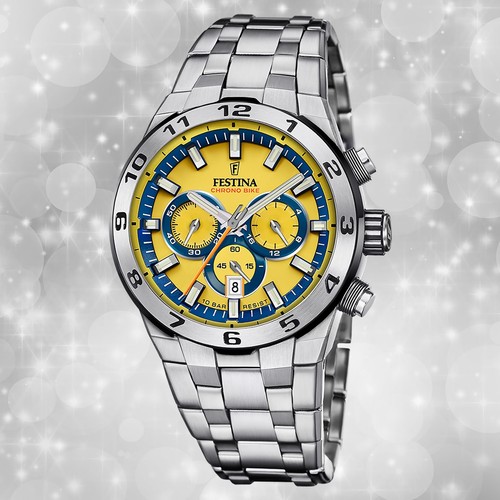 Festina herrenuhr edelstahl - festina,