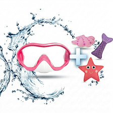 Taucherbrille Kinder Pink +