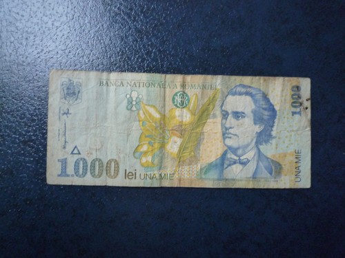Rumänien 1000 lei 1998 - rumänien,