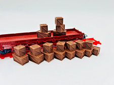 20x H0 1:87 Holzkisten