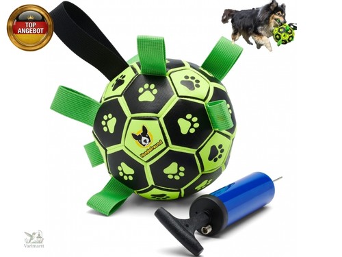Hundefußball leuchtend mit - leuchtend,